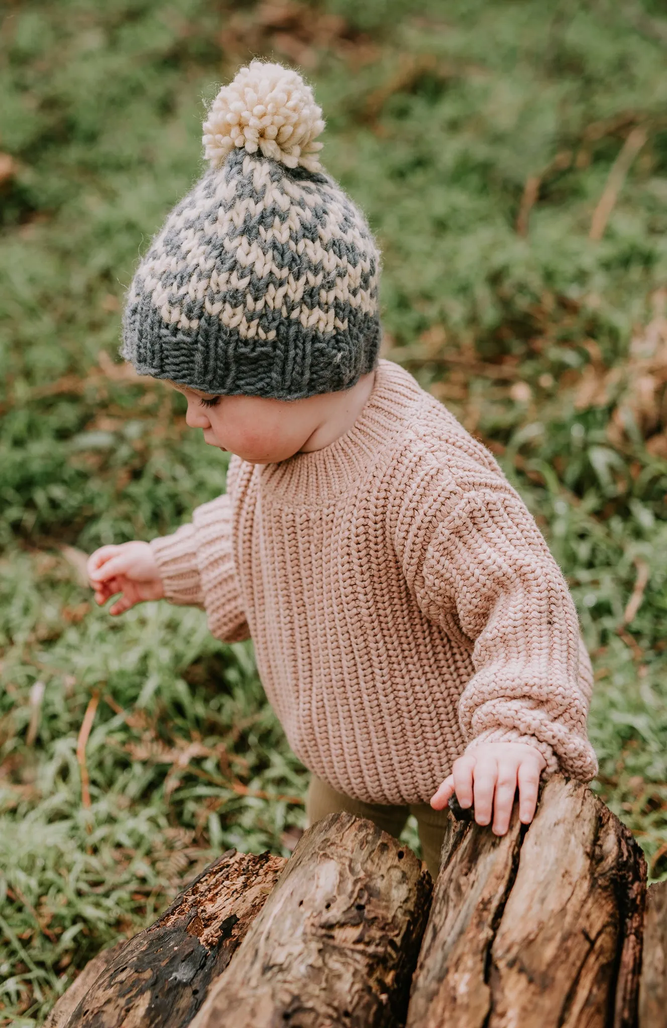 Acorn Indie Beanie - Grey