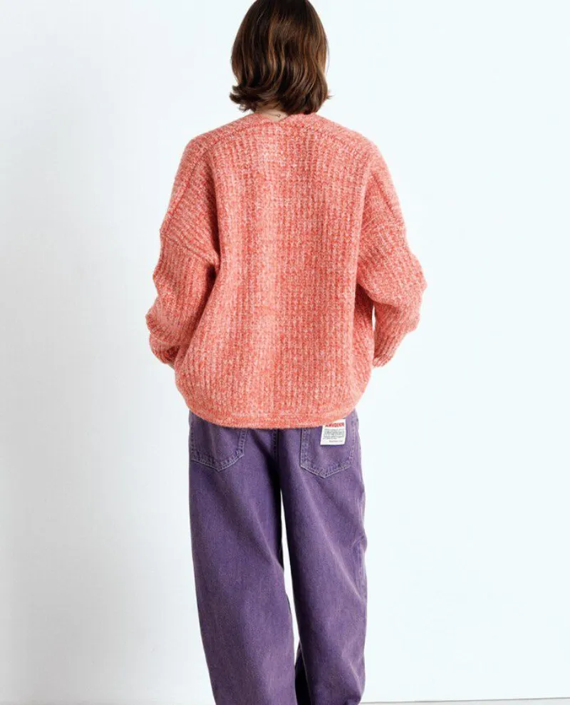 American Vintage East Gaspacho Red Cardigan