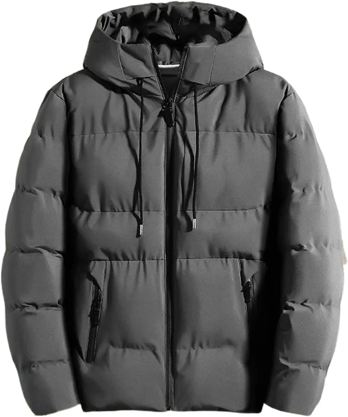 Aoleaky Cotton Padded Jacket Mens Autumn Winter Jackets Casual Clothing Hooded Thick Warm Parkas Coat Men Outwear