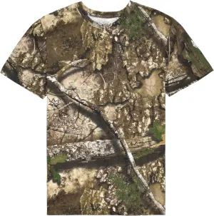 Authentic Realtree and Mossy Oak Camouflage Crewneck Unisex Adult Short Sleeve Tee Shirt