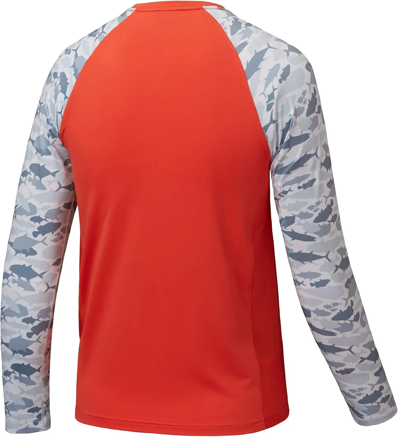 BASSDASH Youth UPF50  Camo Long Sleeve Fishing Shirt UV Protection Quick Dry Tee