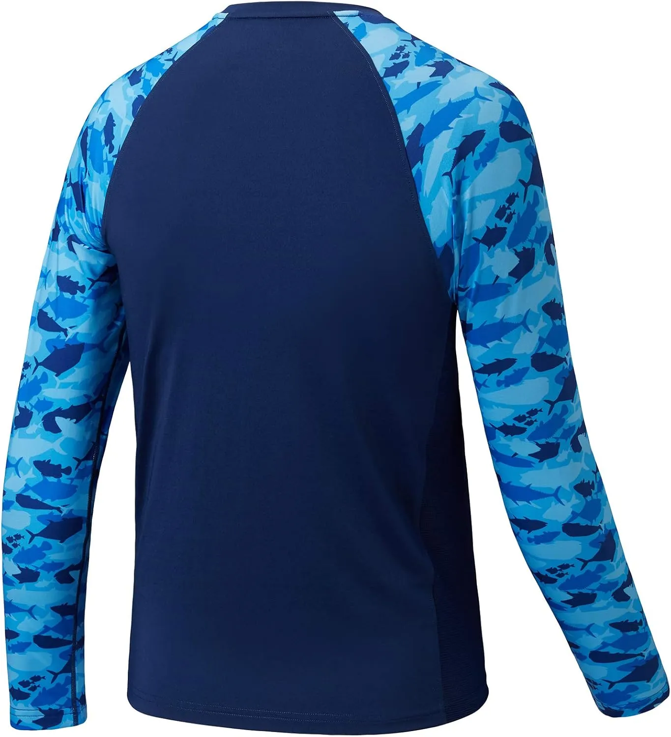 BASSDASH Youth UPF50  Camo Long Sleeve Fishing Shirt UV Protection Quick Dry Tee