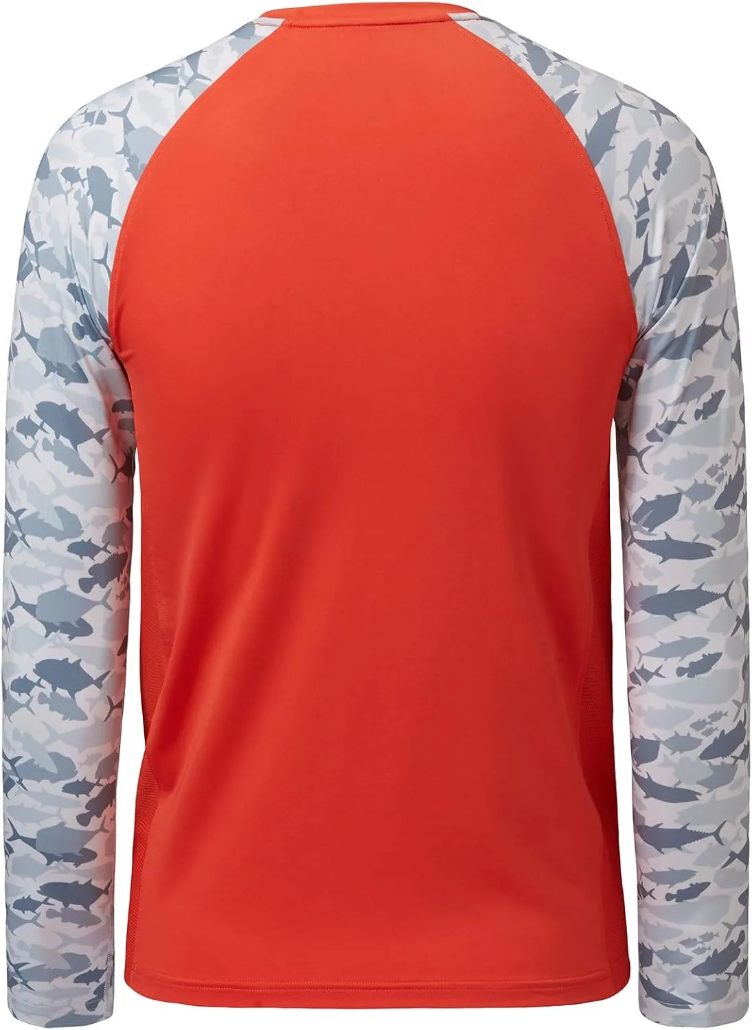 BASSDASH Youth UPF50  Camo Long Sleeve Fishing Shirt UV Protection Quick Dry Tee