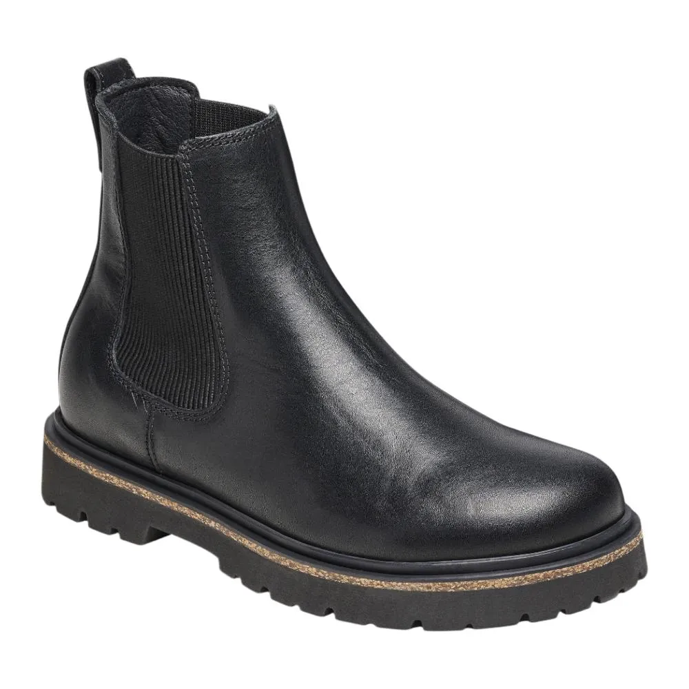 Birkenstock Women's Highwood Slip On Boot Leather / Black