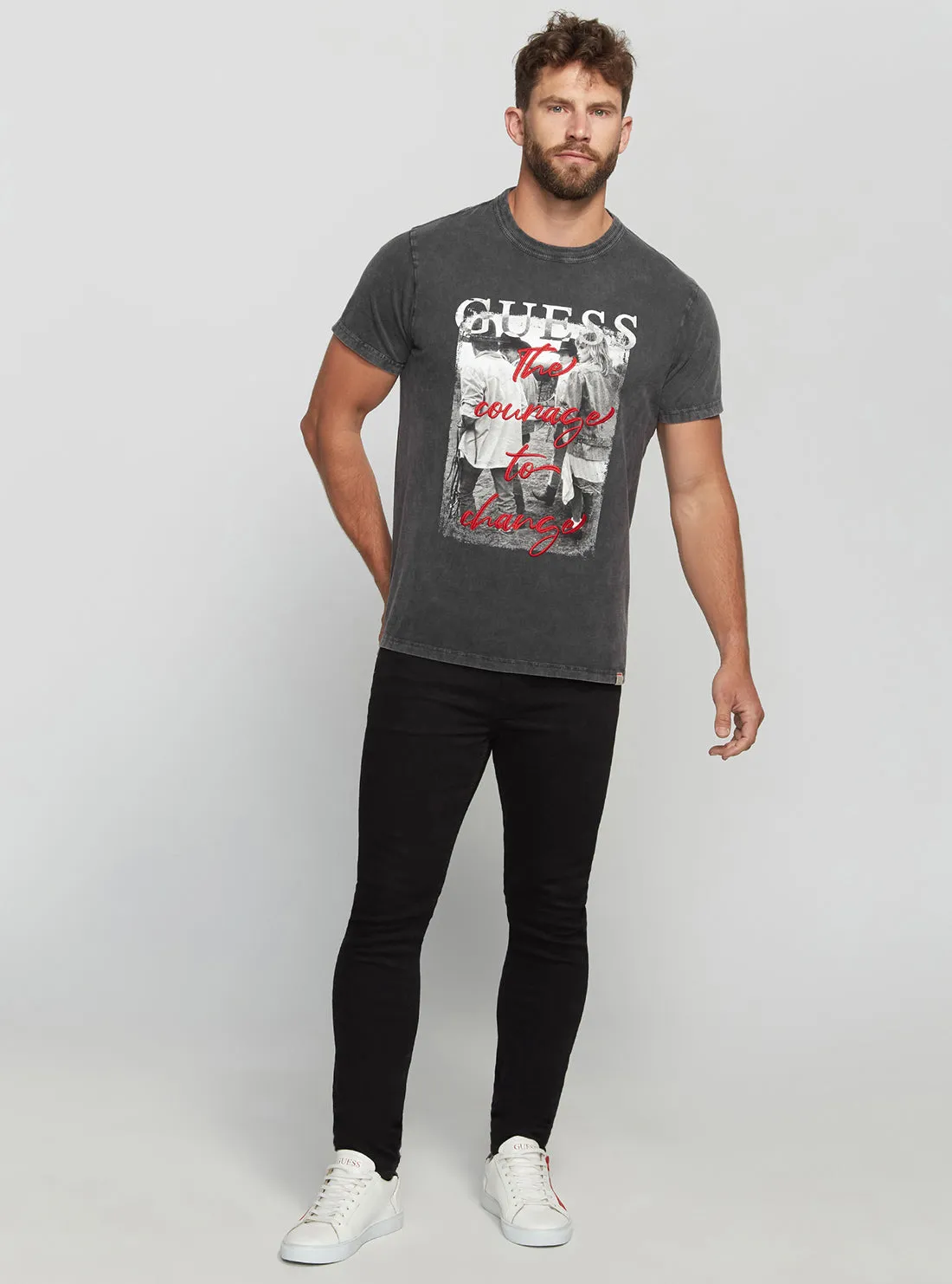 Black Doriano Graphic T-Shirt