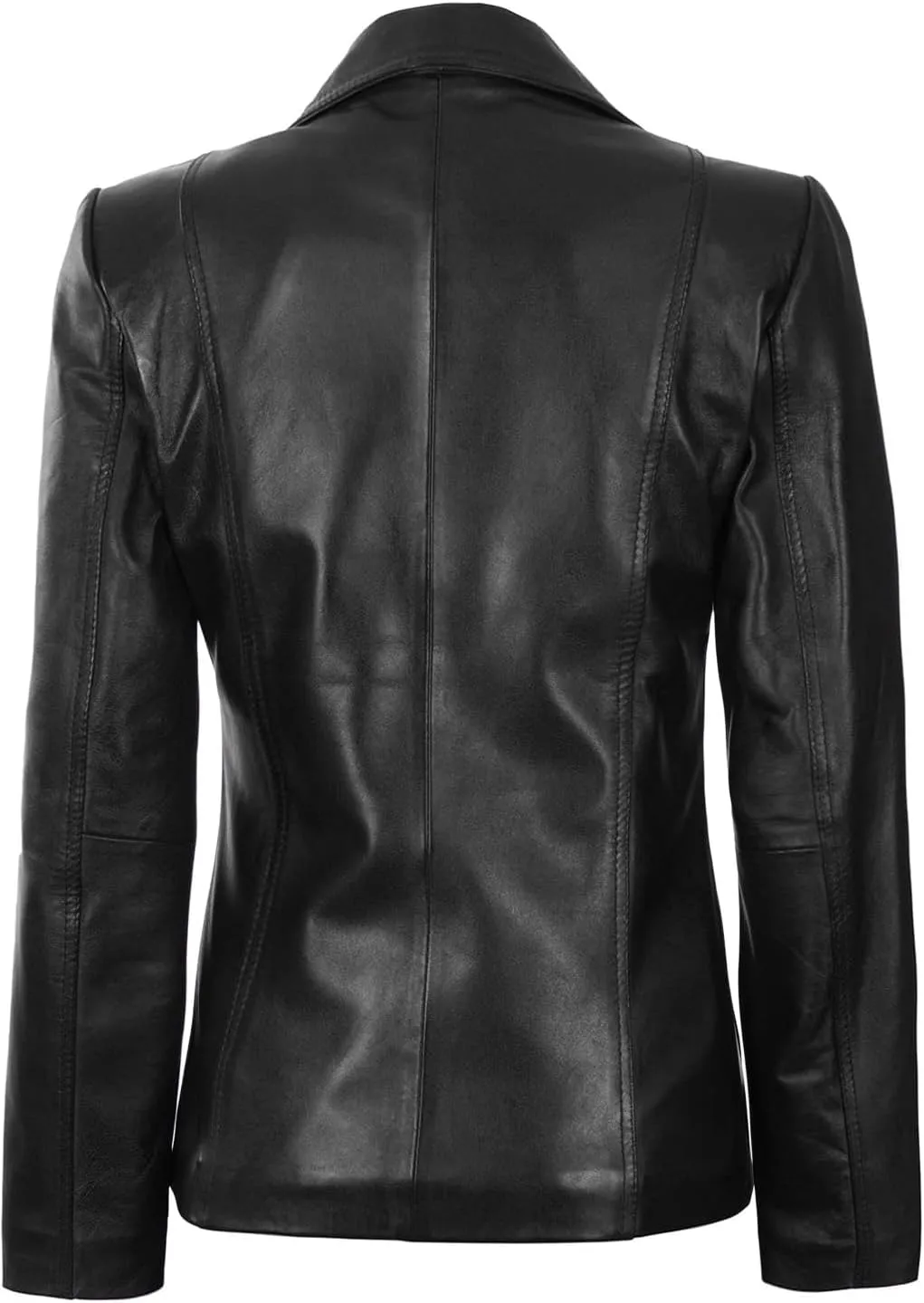 Blingsoul Leather Blazer Jacket Women - Leather Coats for Women