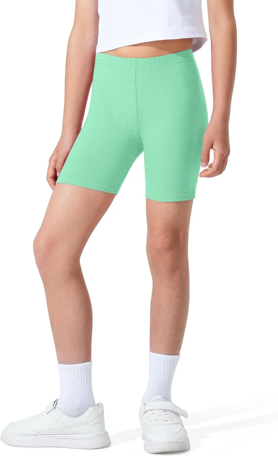BOOPH Girls Volleyball Bike Shorts Toddler Kids Athletic Cartwheel Dance Compression Shorts 3 Pack
