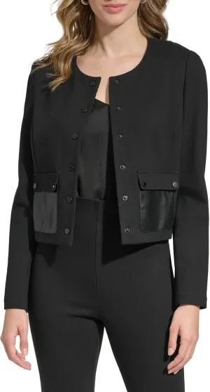 Calvin Klein Women's Button Up Jacket