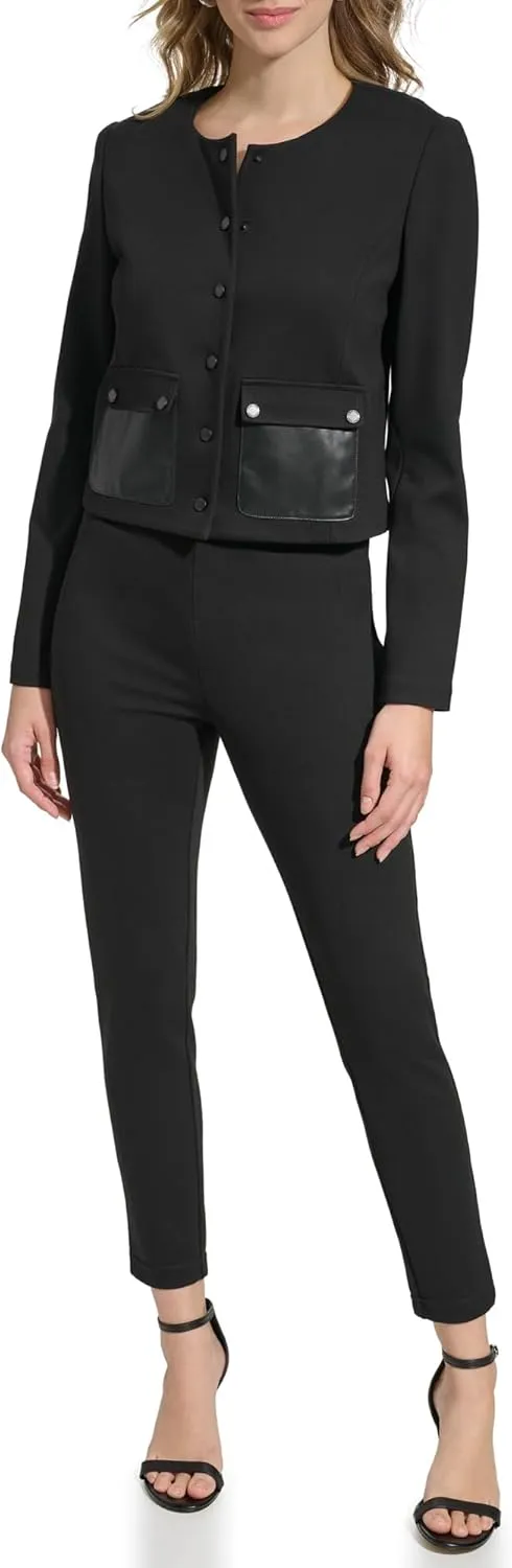Calvin Klein Women's Button Up Jacket