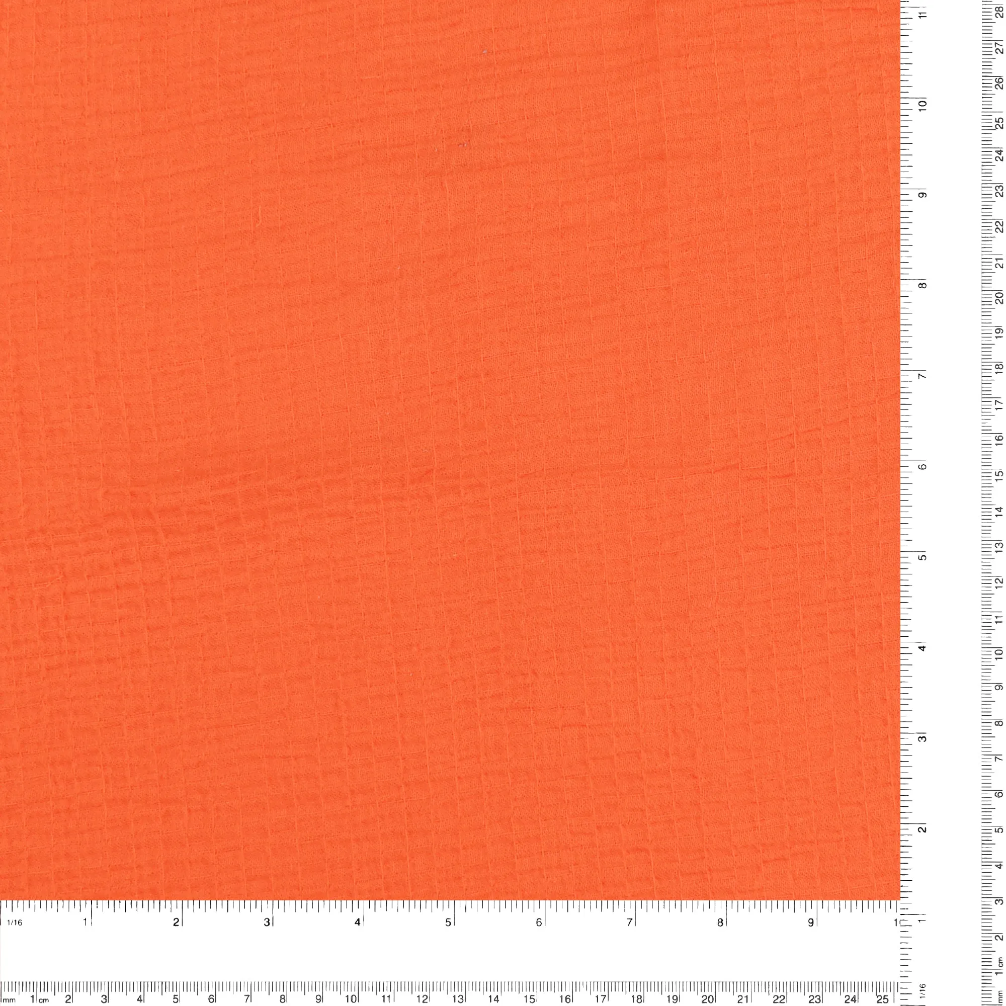 Crinkled Stretch Gauze - ALAIA - Orange