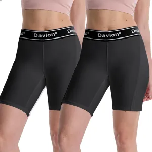Davion Women Softball Sliding Shorts,Spandex Shorts for Yoga Baseball Football Lacrosse Hockey Running Gym