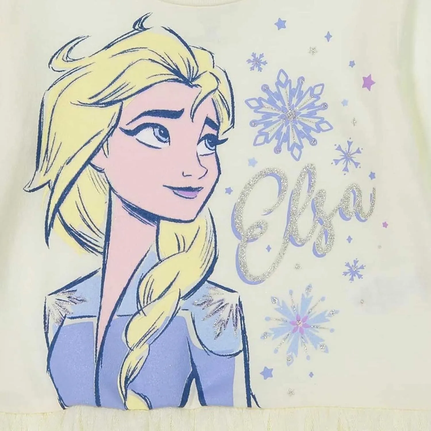 Disney Frozen Elsa Anna Frozen Girls T-Shirt and Leggings Outfit Set Infant to Little Kid