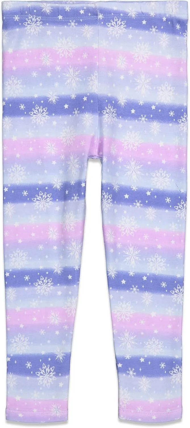 Disney Frozen Elsa Anna Frozen Girls T-Shirt and Leggings Outfit Set Infant to Little Kid