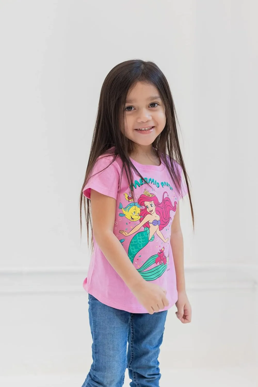 Disney Junior Birthday Girls T-Shirt Toddler to Big Kid Sizes (2T - 14-16)