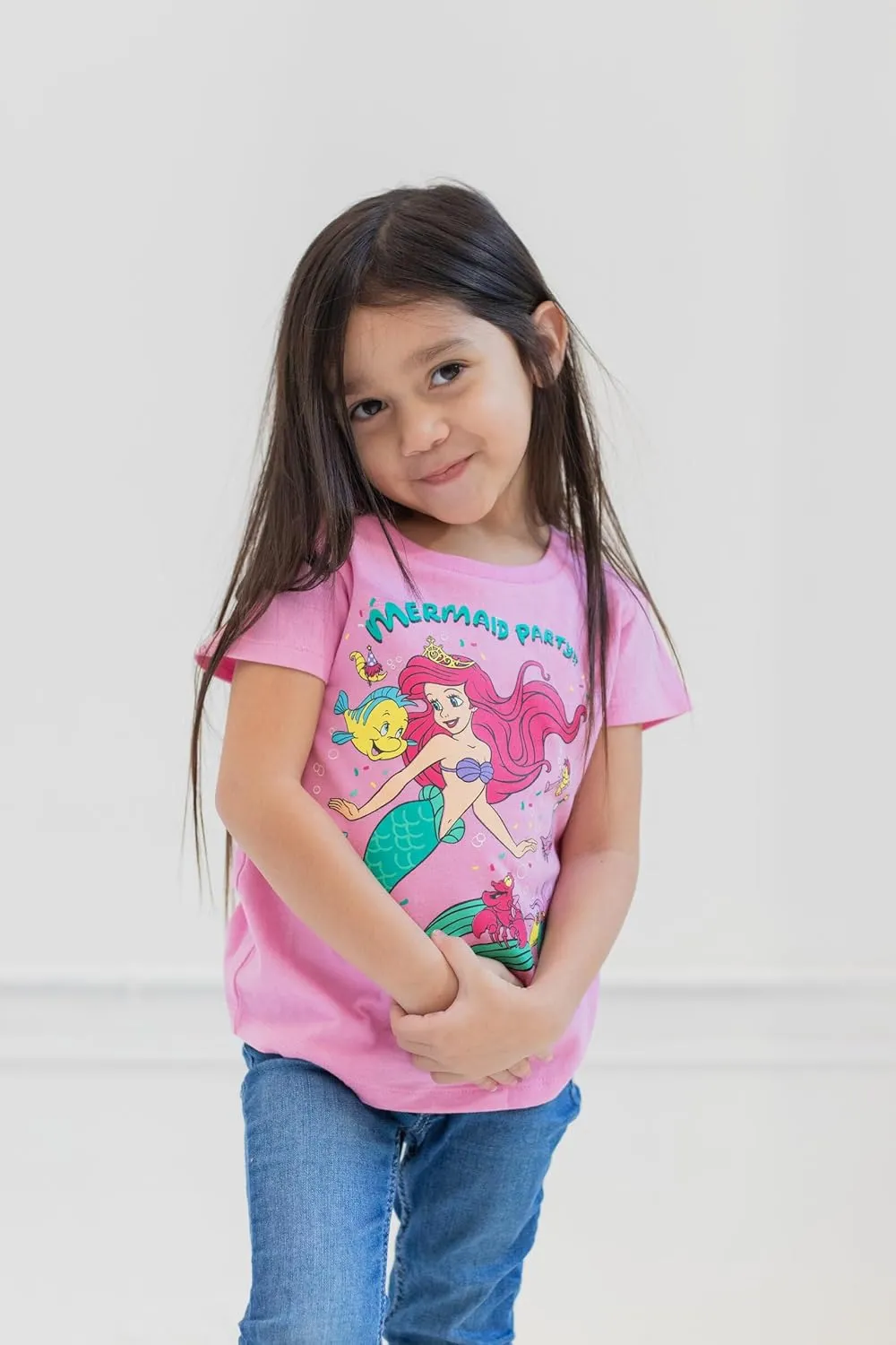 Disney Junior Birthday Girls T-Shirt Toddler to Big Kid Sizes (2T - 14-16)