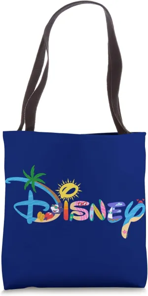 Disney Mickey Mouse Summer Beach Vacation Trip Matching Logo Tote Bag