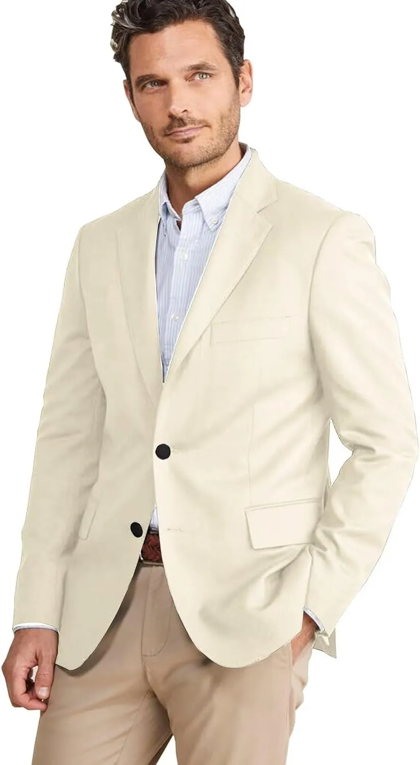 Dress Jacket for Men Suit Separates Mens Blazer for Wedding Work Prom Formal Regular Fit Sport Coat Men