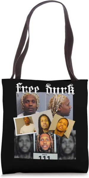 FREE SMURK DURK RAP TRAP HIP HOP MUSIC COOL OUTFIT TEE Tote Bag