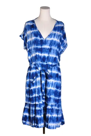 GAP Women Wrap Dresses Regular fit in Blue - XL