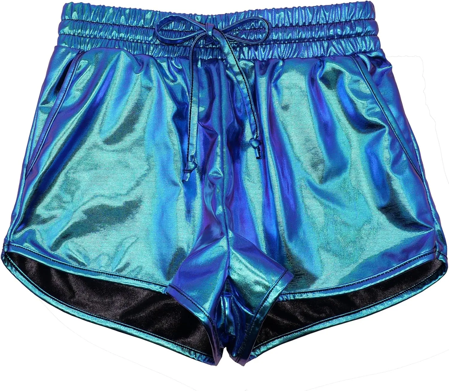 Girls Metallic Shorts Sparkly Hot Pants Kids Shiny Dance Costume Outfits Glitter Gymnastics Shorts