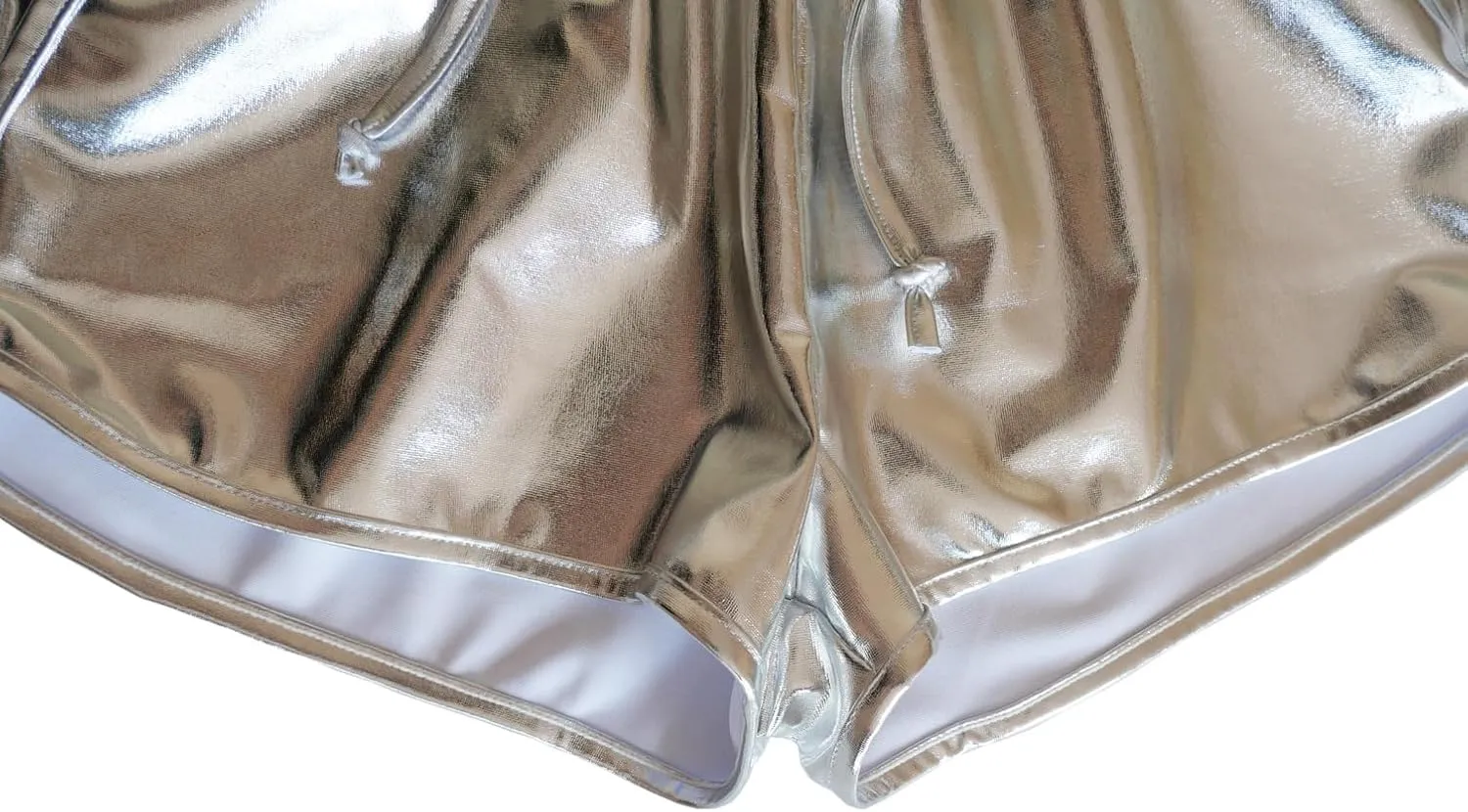 Girls Metallic Shorts Sparkly Hot Pants Kids Shiny Dance Costume Outfits Glitter Gymnastics Shorts
