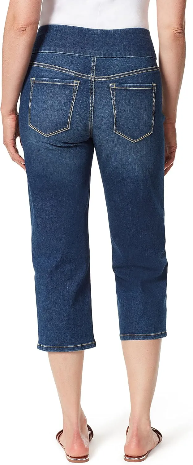 Gloria Vanderbilt Women's Amanda Pull on Capri Regular