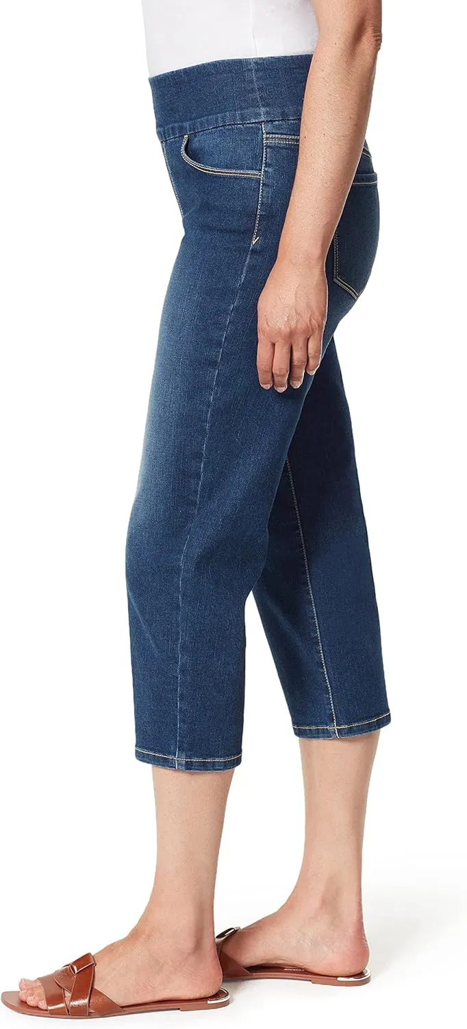 Gloria Vanderbilt Women's Amanda Pull on Capri Regular