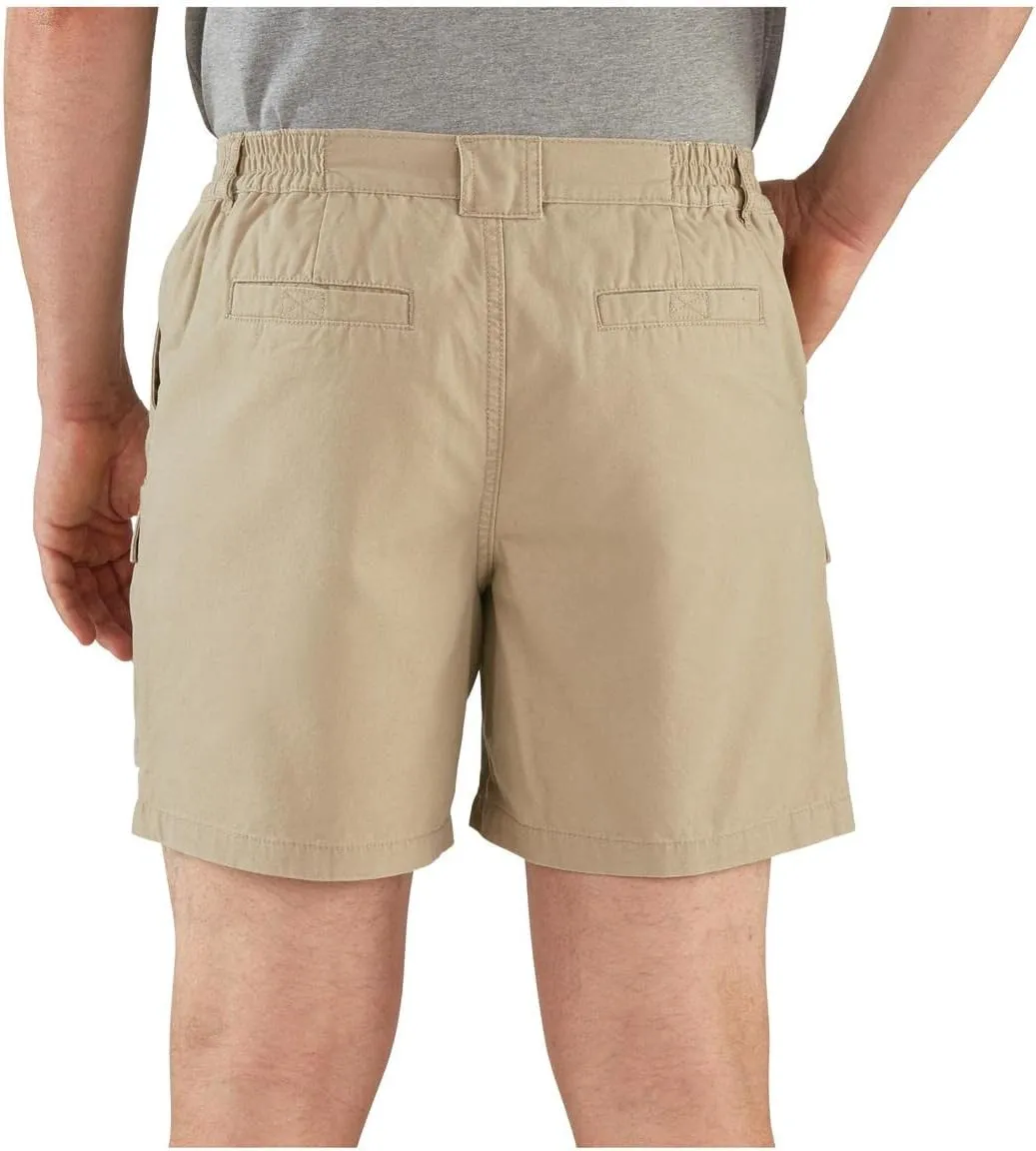 Guide Gear Cargo Shorts for Men Wakota - Casual and Cotton 6 Inch Inseam Shorts