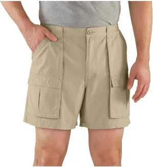 Guide Gear Cargo Shorts for Men Wakota - Casual and Cotton 6 Inch Inseam Shorts