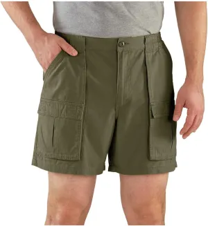 Guide Gear Cargo Shorts for Men Wakota - Casual and Cotton 6 Inch Inseam Shorts