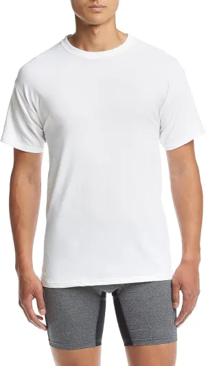Hanes Ultimate Men's 4-Pack FreshIQ Stretch Crew