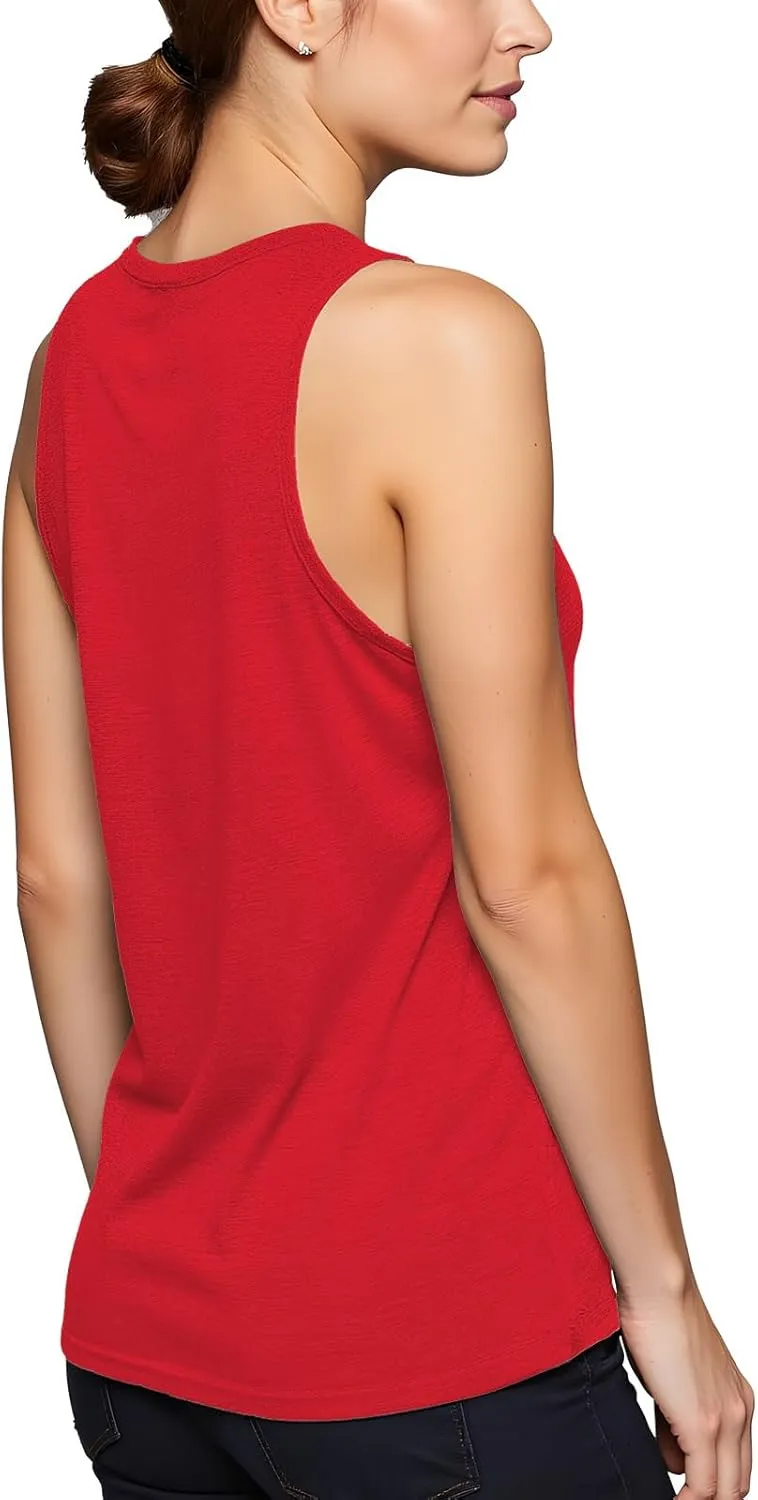 Here Comes The Sun Shirts Womens Sunshine Coffee Graphic Tank Top Sleeveless Tee
