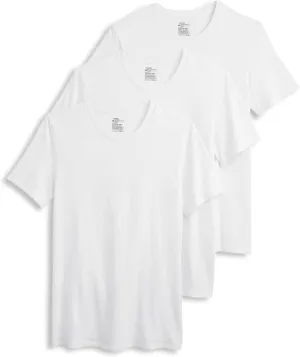 Jockey Men's Undershirt Smooth Fit Cotton Stretch Crew Neck Undershirt - 3 Pack
