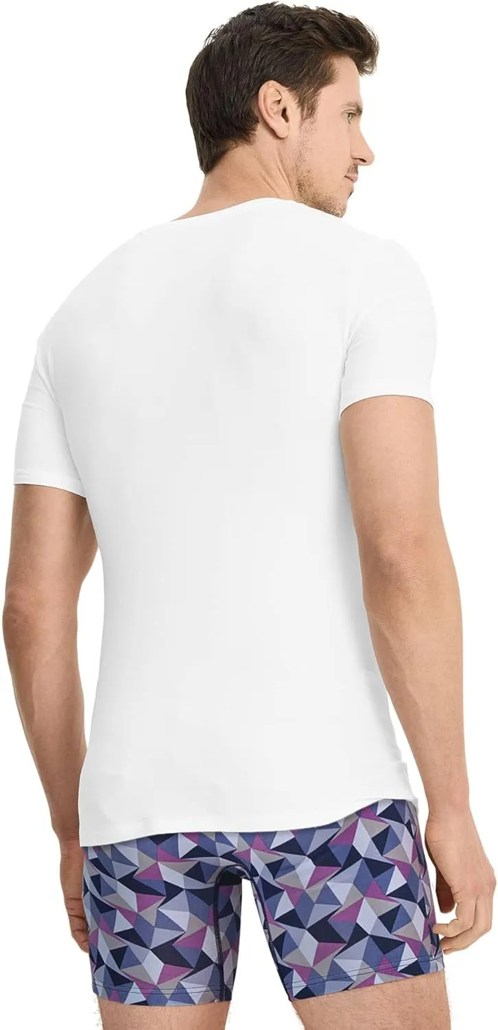 Jockey Men's Undershirt Smooth Fit Cotton Stretch Crew Neck Undershirt - 3 Pack