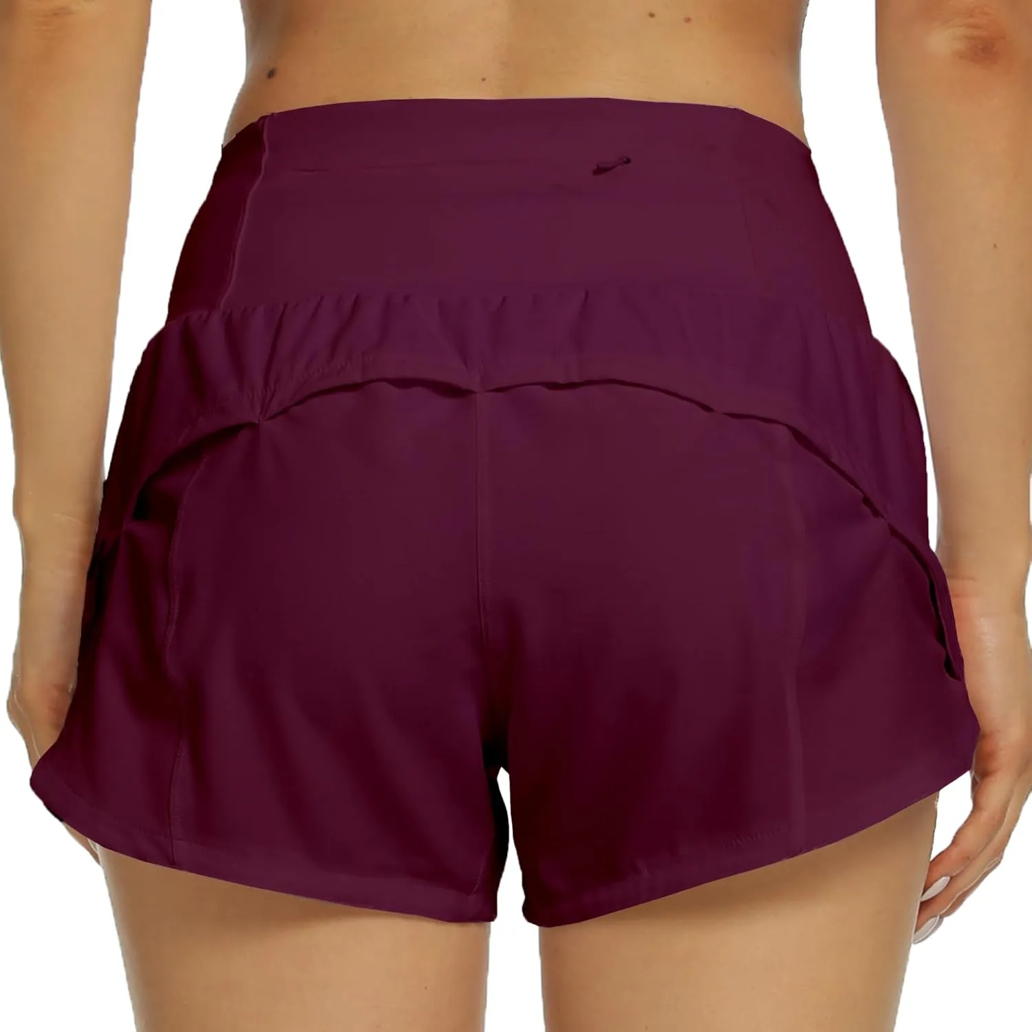 Kcutteyg Running Shorts for Women with Liner High Waisted Lightweight Womens Workout Shorts with Pocket
