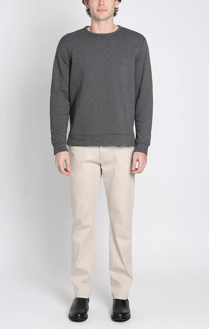 Kent Recycled Jacquard Sherpa Lined Crewneck