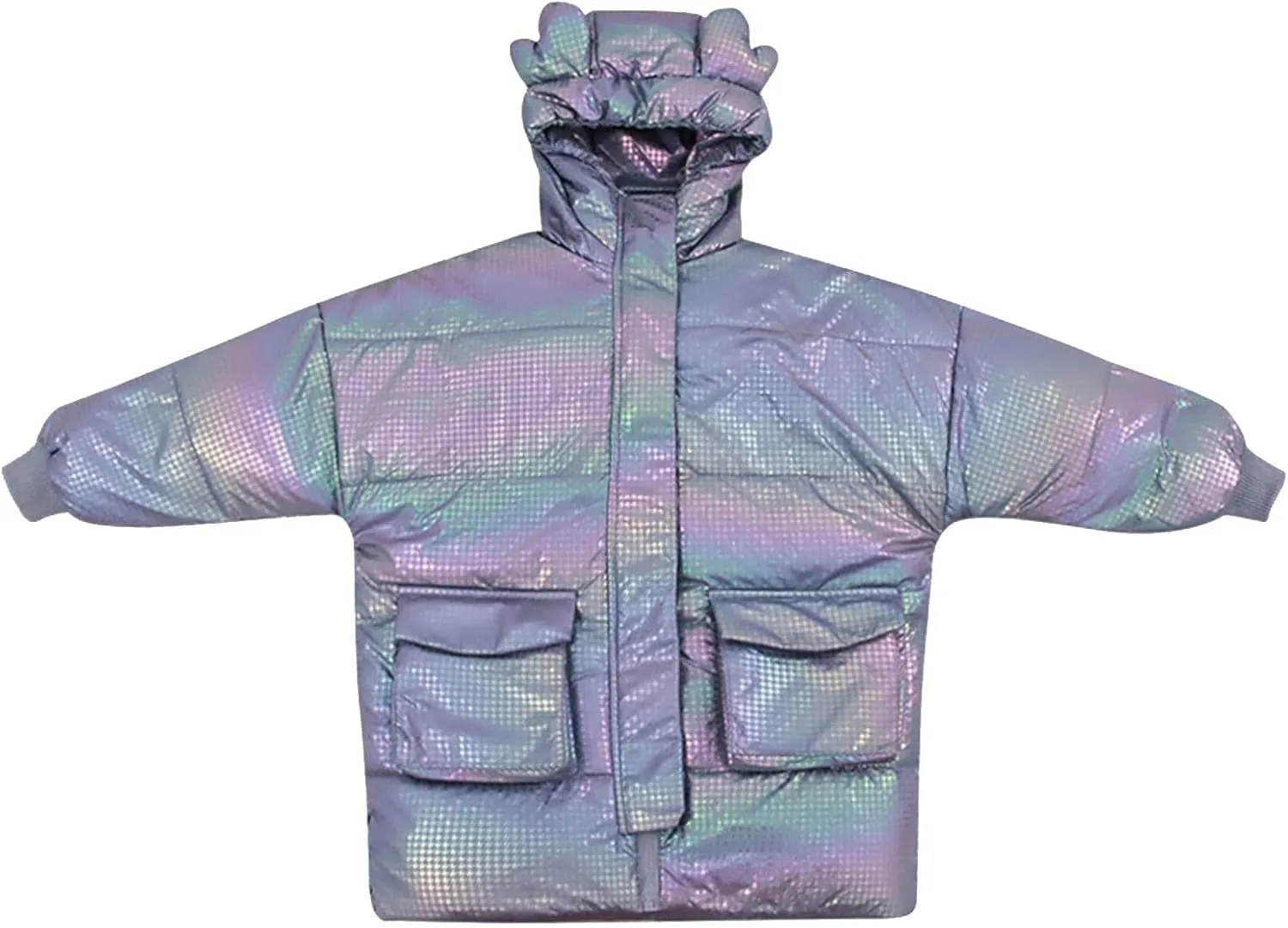 Kids Toddler Baby Girls Boys Winter Warm Thick Solid Cotton Long Sleeve Padded Jacket Coat Clothes Boys Coat 7
