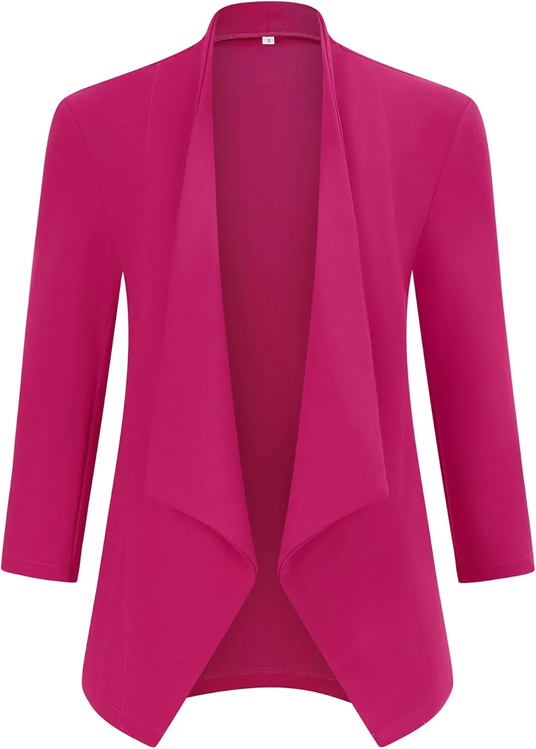 KOJOOIN Womens Casual Blazers Long Sleeve Open Front Business Casual Cardigan Jacket