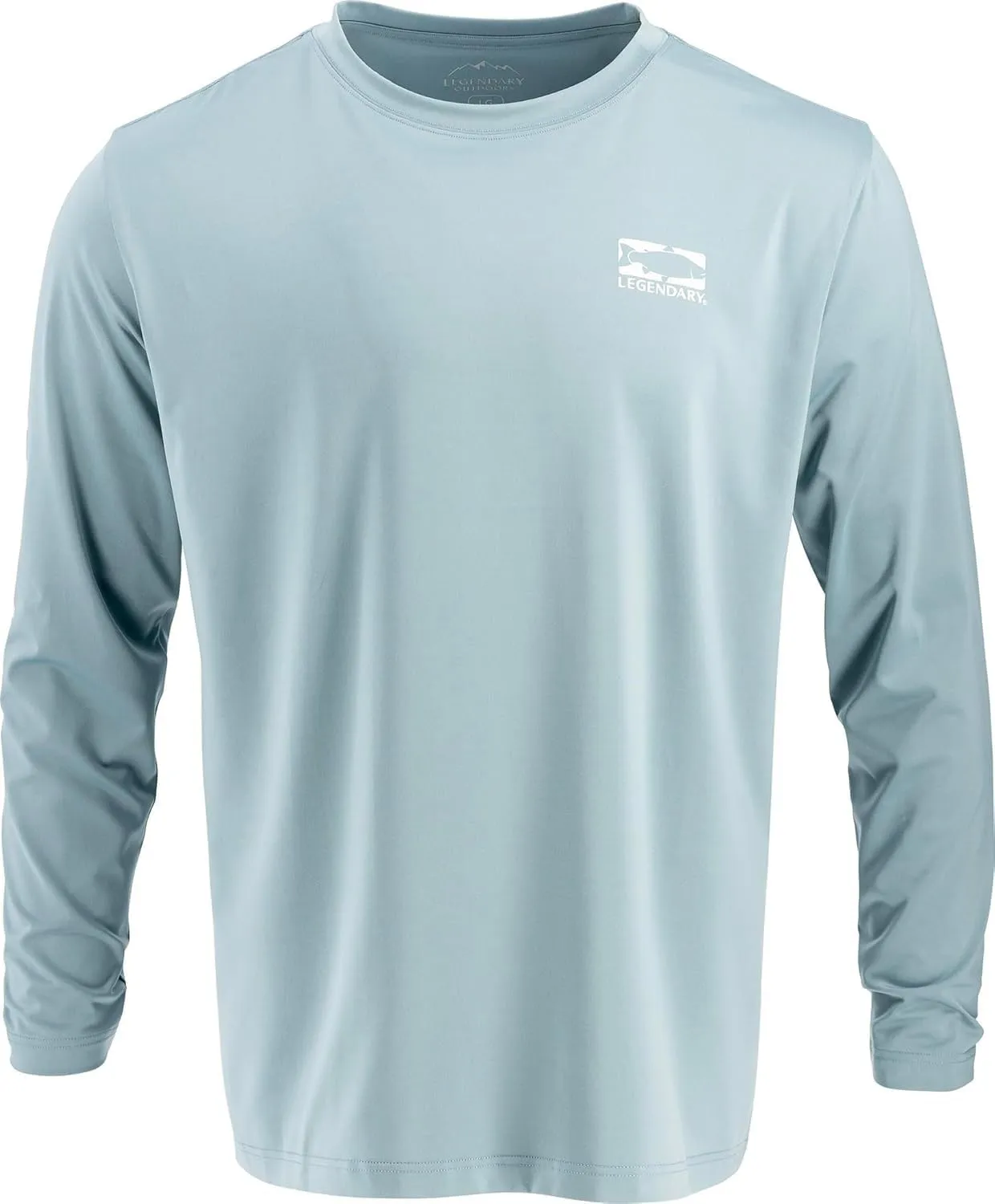 Legendary Whitetails Men's UPF 50  Uv Sun Protection Moisture Wicking Long Sleeve T-Shirt
