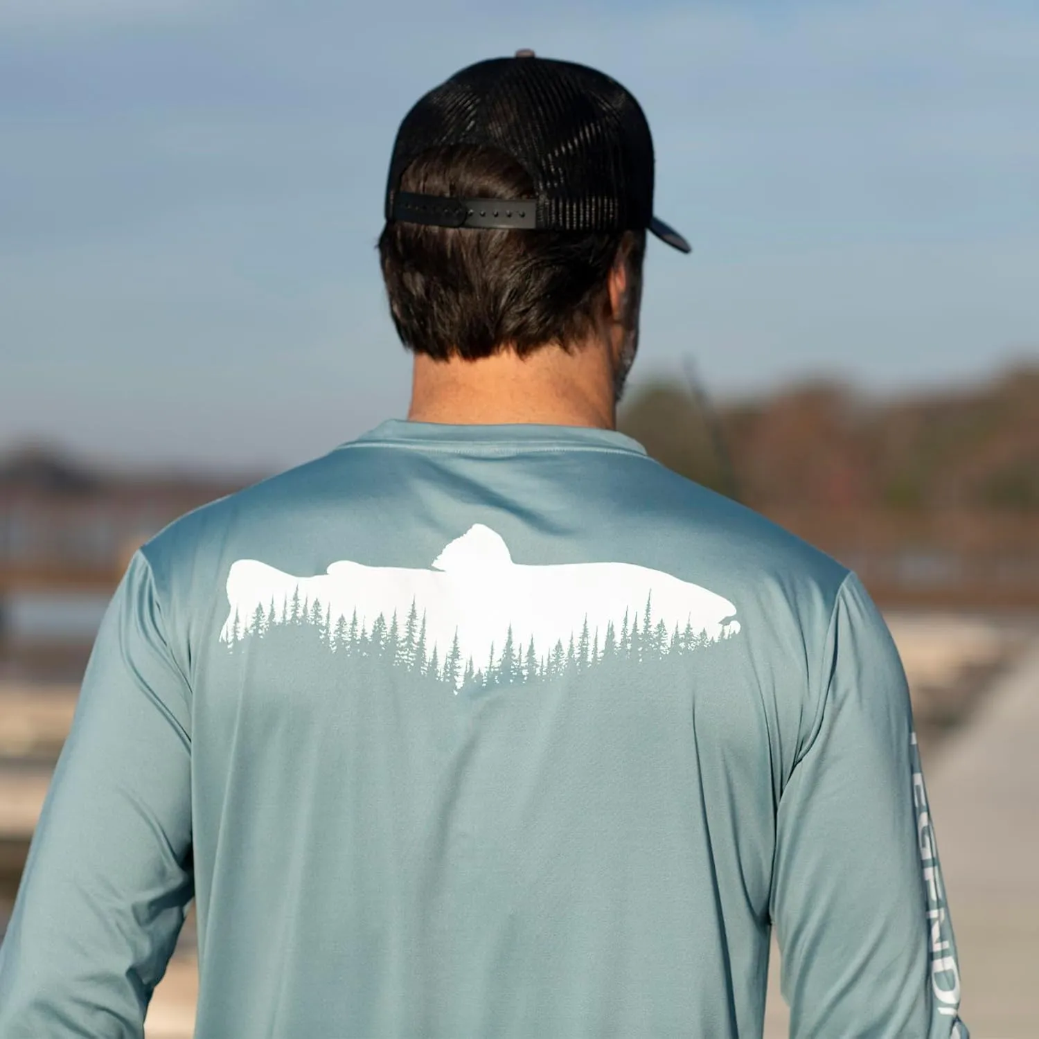 Legendary Whitetails Men's UPF 50  Uv Sun Protection Moisture Wicking Long Sleeve T-Shirt