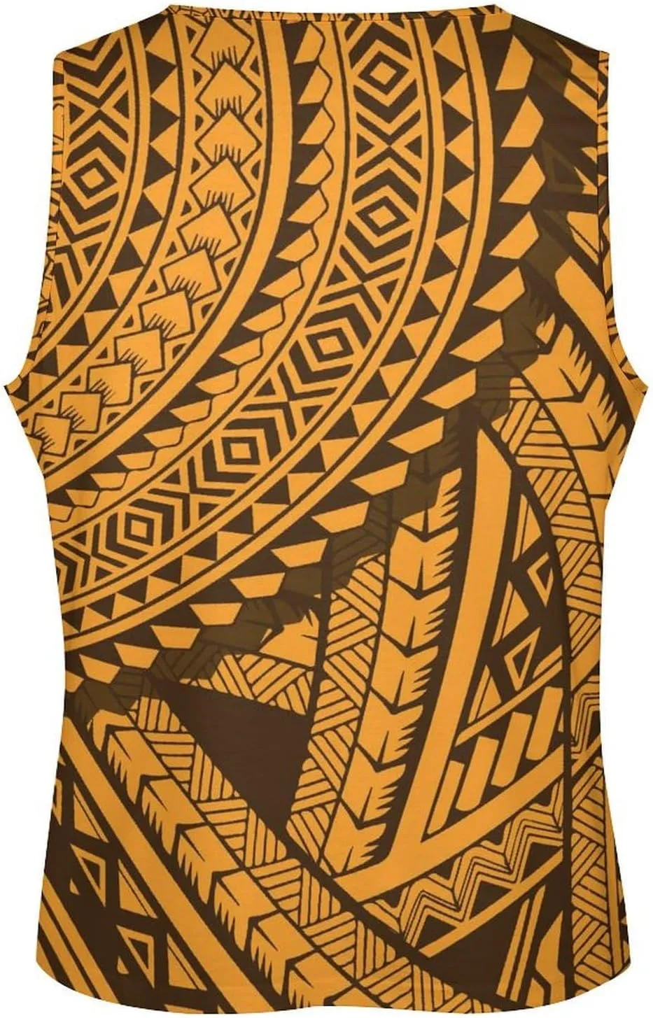 Men Polynesian Tribal Quick Dry Workout Tank Top Hawaiian Samoan Gym Muscle Tee Bodybuilding Sleeveless Shirt