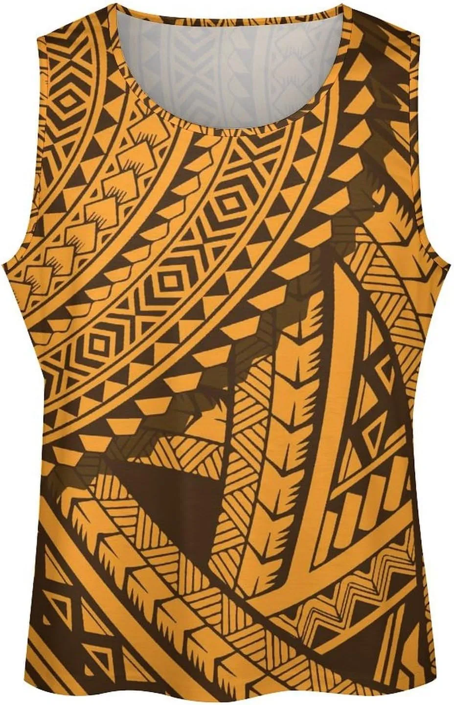 Men Polynesian Tribal Quick Dry Workout Tank Top Hawaiian Samoan Gym Muscle Tee Bodybuilding Sleeveless Shirt
