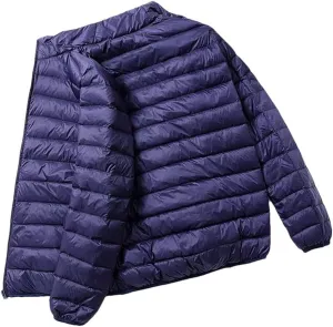 Men's Duck Down Hooded Jacket Men's Portable Jacket Waterproof Windproof Down Jacket Jacket
