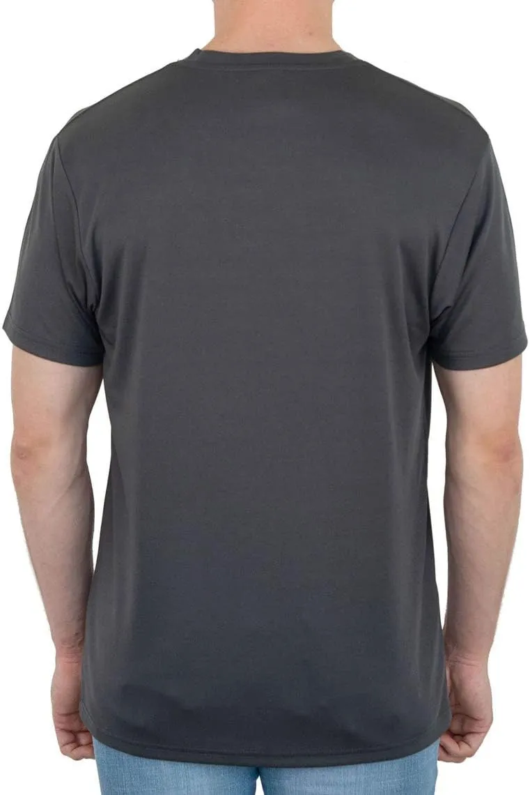 Men's Performance T-Shirts  Short Sleeve Dry Comfort Moisture Wicking Crewneck Solid Active Athletic Tops