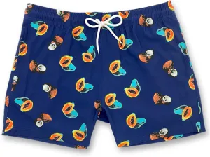 Mens Swim Trunks 5in Board Shorts Quick Dry Swim Shorts with Mesh Lining and Pockets