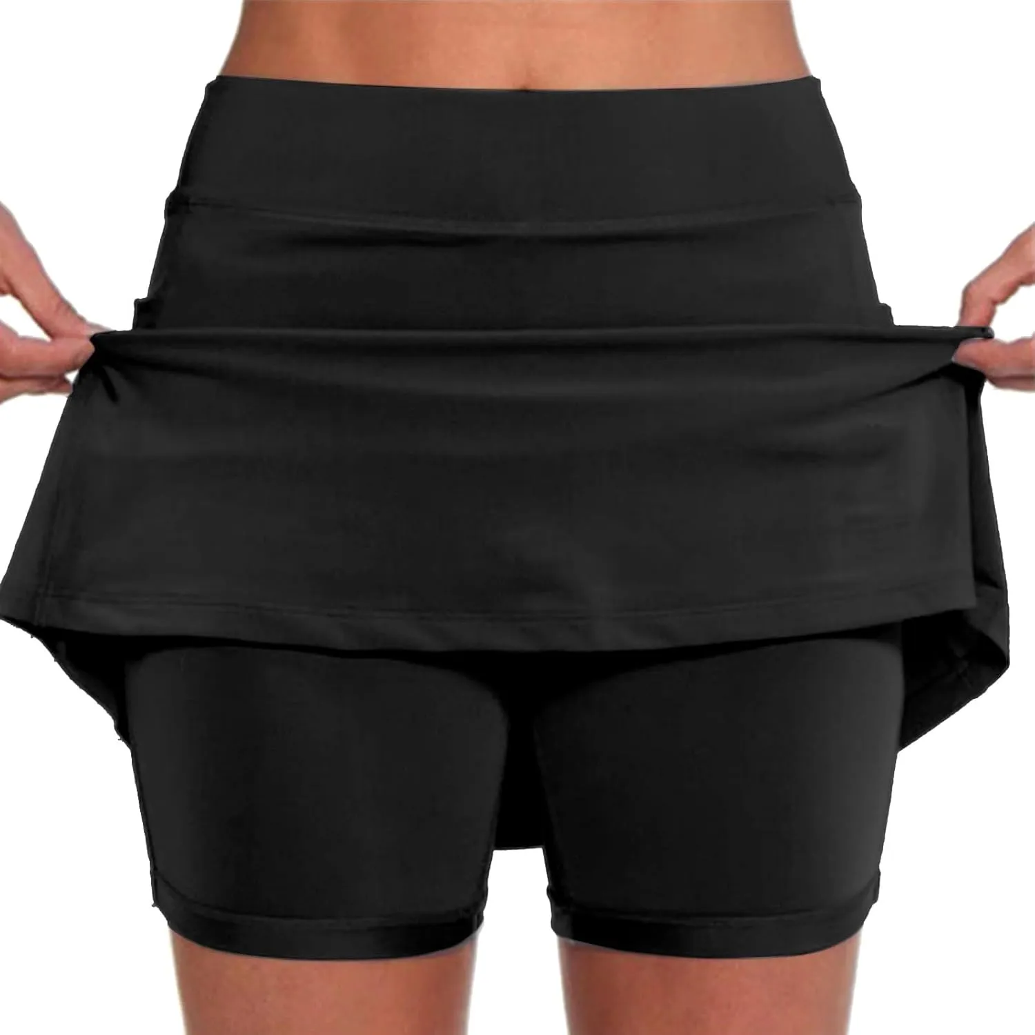Pleated Skirts for Women Athletic Workout Shorts Women Plus Size Womens Shorts Athletic no Liner