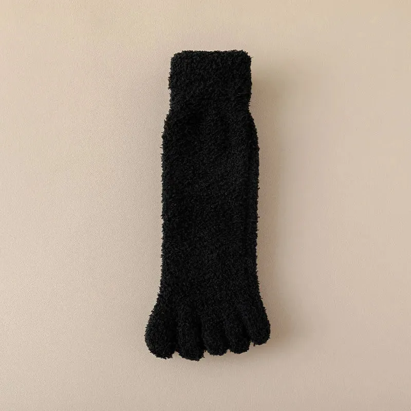 Plush Fleece Toe Socks