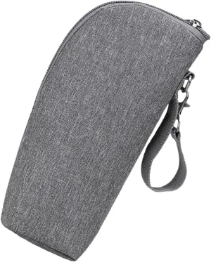 Portable Insulated Bottle Bag Leak Milk Storage Pouch for Outdoor Use Easy Clean Nursing Bottle Tote with Handle Stylish Design for Moms the Go