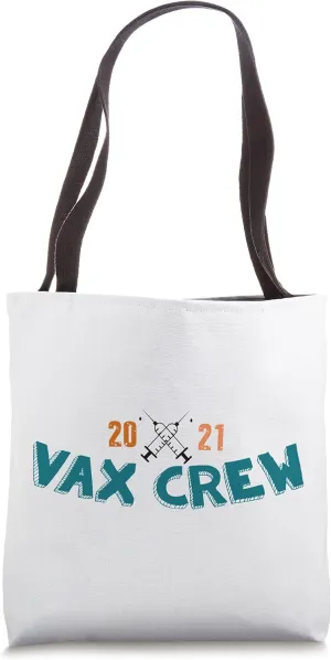 Pro Vaccinated Tshirts Funny Cool Doctor Nurse Humor Tote Bag