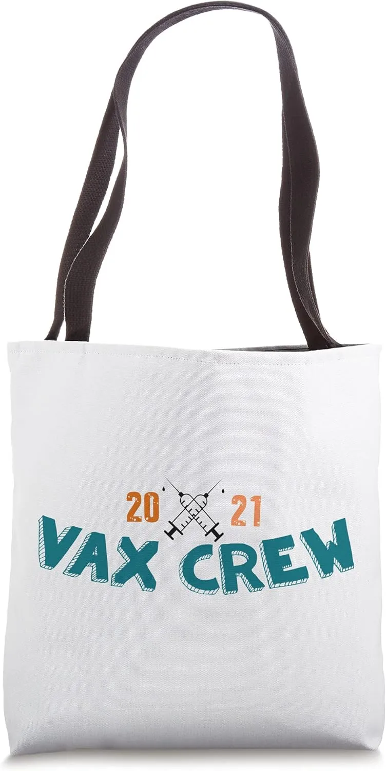 Pro Vaccinated Tshirts Funny Cool Doctor Nurse Humor Tote Bag